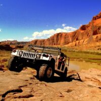 Hummer tour in Moab, Utah